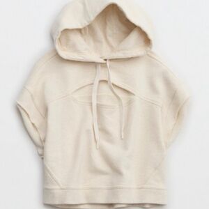 American Eagle Throwback Cutoff Hoodie